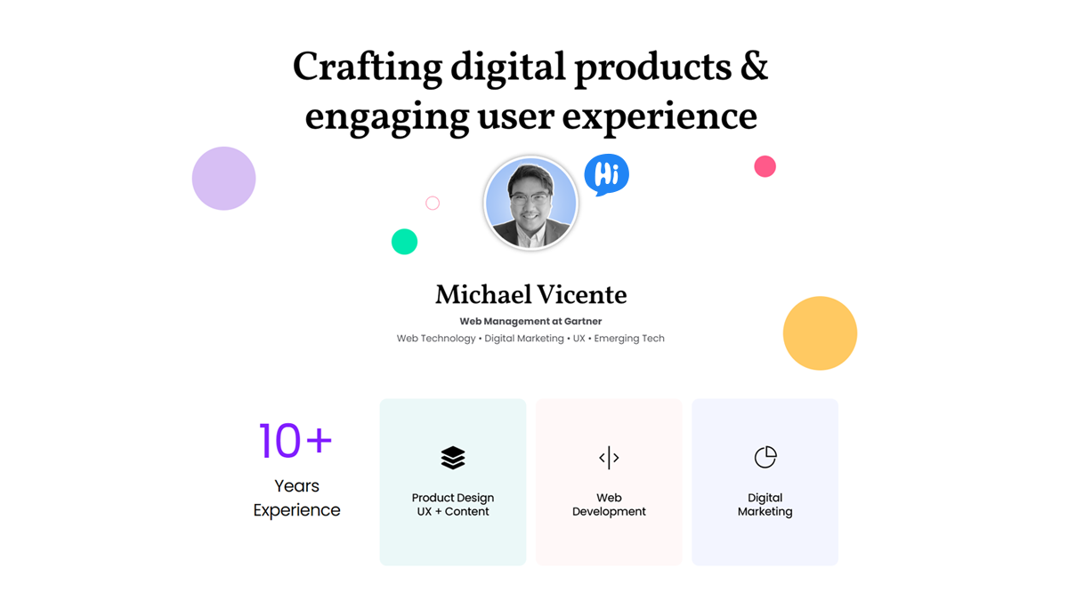 Portfolio Archive - Michael Vicente